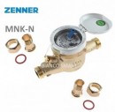  Apometru apa rece Zenner MNK clasa B cu mecanism umed DN 20-3/4